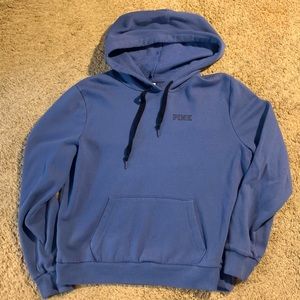 Pink Victoria secret hoodie blue